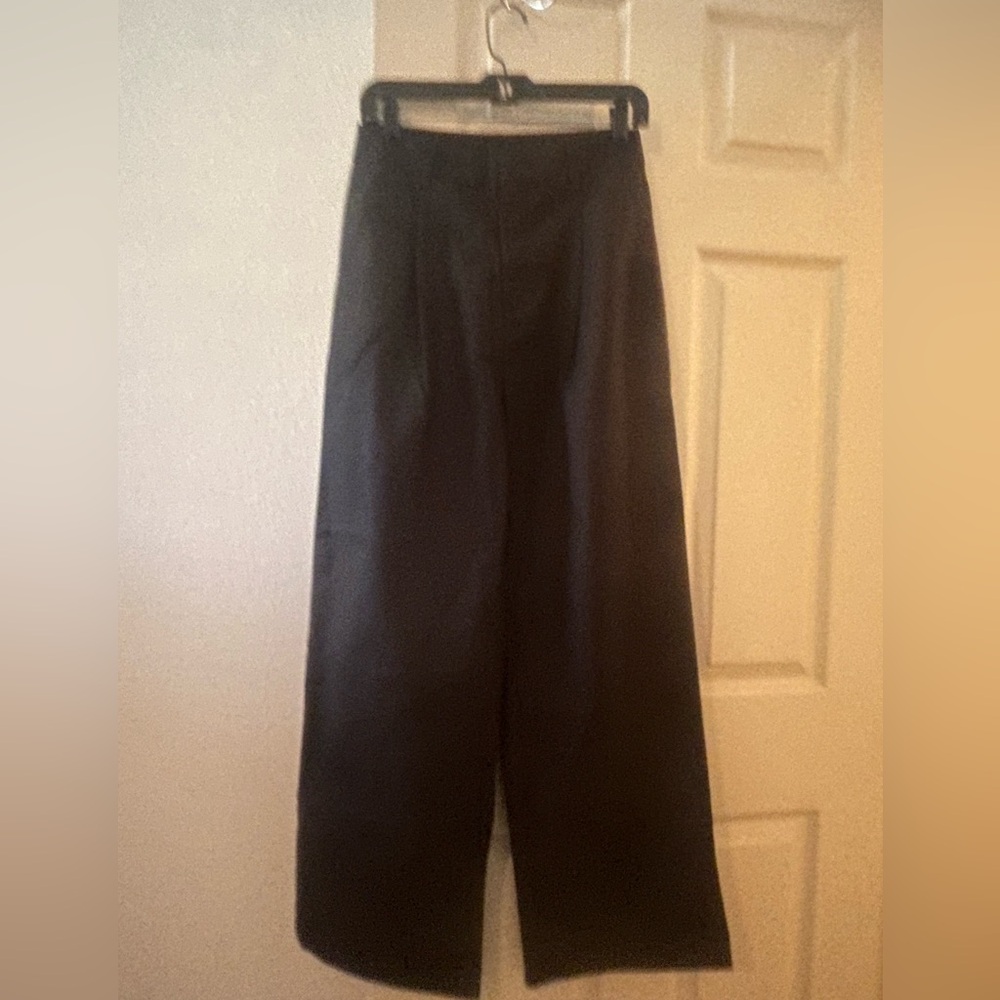 Commense Black Wide Leg Pants